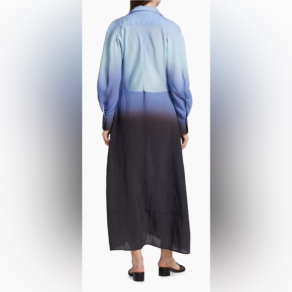 Vince Ombré Maxi Shirtdress - Picture 3 of 8